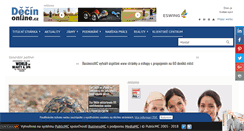 Desktop Screenshot of decinonline.cz