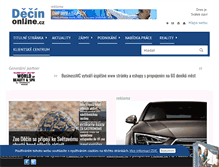 Tablet Screenshot of decinonline.cz